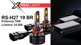 kit L�mpadas Led H27 Xtrem Light Roadstar  