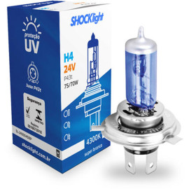 L�mpadas Hal�genas Super Branca 24Volts 