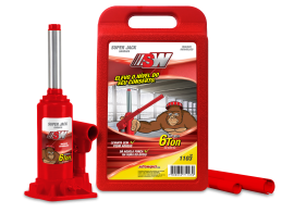 Macaco Hidr�ulico Garraf�o Super Jack SW 6 Toneladas