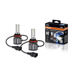 Kit Farol de Led H8 H11 H16 6000K Cool Blue 