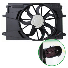 Eletroventilador com Defletor Gm Cruze 1.4 16v Turbo
