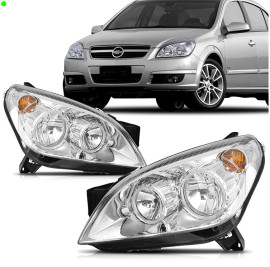 Par Farol Dianteiro Chevrolet Vectra 2006/2008 Esquerdo Direito  