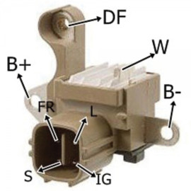 Regulador de Voltagem Toyota Hilux Honda CRV Kia Sorento IK5148 