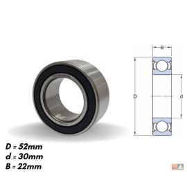 Rolamento Compressor Silverado Dodge Dakota Edge Acordo IK30BD5222 