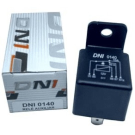 Rel� Auxiliar Reversor Universal com suporte 40/10A ? 12V 