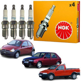 Jogo Vela Igni��o Ford Fiesta Ka Courier BPR5EFS10