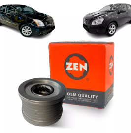 Polia Roda Livre do Alternador Nissan Sentra Versa 