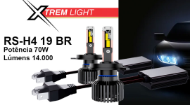 kit L�mpadas Led H4 Xtrem Light Roadstar  