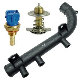 Conjunto de V�lvula Termost�tica Chevrolet Astra Vectra   