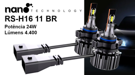 Kit Led H16 Nano 6000k Roadstar