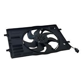 Eletroventilador Com Defletor Audi A3 Vw Jetta Golf Tiguan