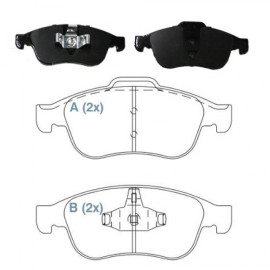Pastilha de Freio Renault Duster Fluence Cofap - PFC180012