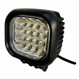 Farol Retangular com LEDs 48W � 9 a 48Vdc � Especial para Tratores e M�quinas Agr�colas