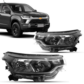 Farol Dianteiro Esquerdo Chevrolet S10 S/Led 2025 2026