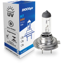 L�mpada Farol Automotivo H7 70W 24V