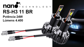 Kit Led H3 Nano 6000k Roadstar
