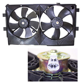 Eletroventilador com Defletor Mitsubishi Lancer Outlander 