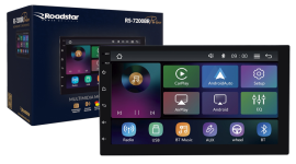 Multimdia Automotivo RS-7200BR Pro Line CarPlay Sem Fio