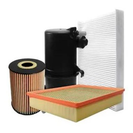 Kit Filtros Ar Oleo Ar Condicionado e Combustivel Vw Amarok 2.0 16v Diesel 2015