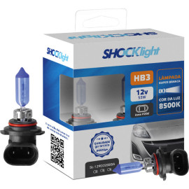 Par L�mpadas Halogena Super Branca HB3 9005 12V 