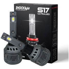 Kit Led Farol Ultraled S17 Nano H1 6000K 12V 55W 5000LM