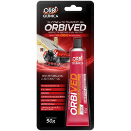 OrbiVed Selante Para Motor Alta Temperatura Vermelho ORB2560 
