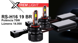 kit L�mpadas Led H16 Xtrem Light Roadstar  